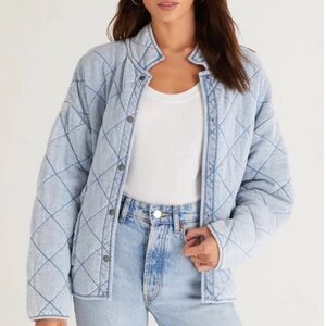 Z Supply Maya Knit Denim Jacket - New with tags